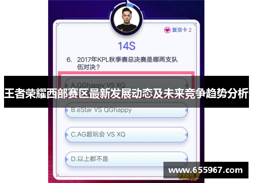 王者荣耀西部赛区最新发展动态及未来竞争趋势分析